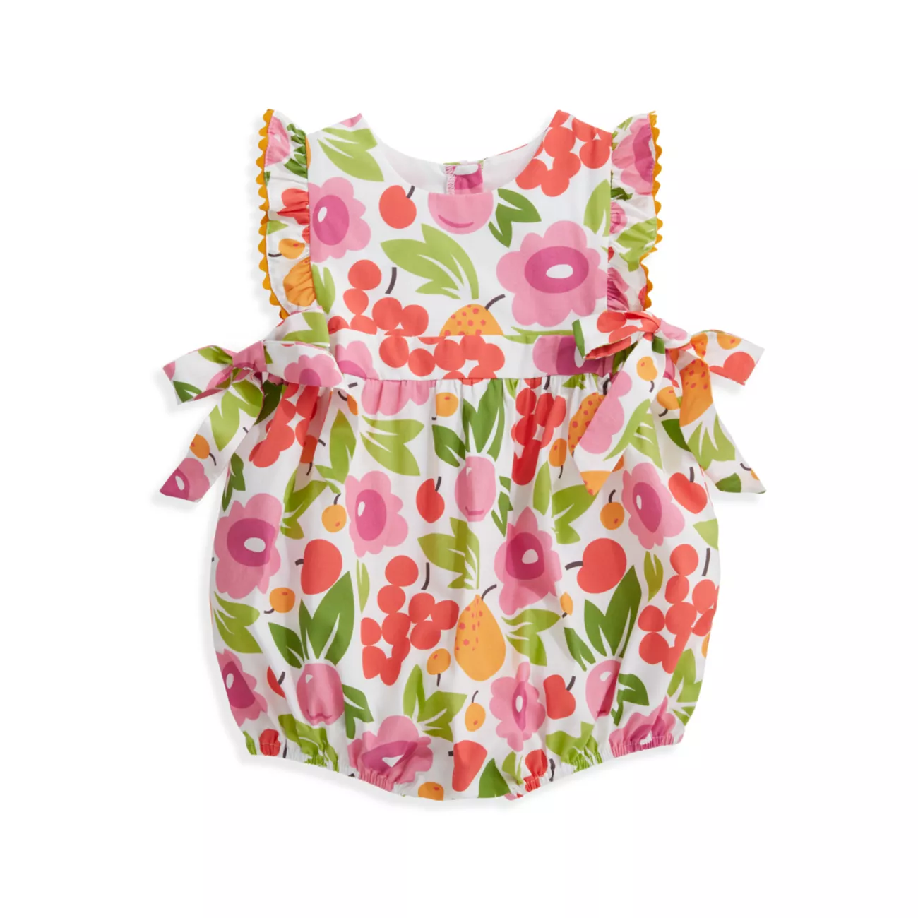 Baby Girl's Floral Bubble Romper Bella Bliss