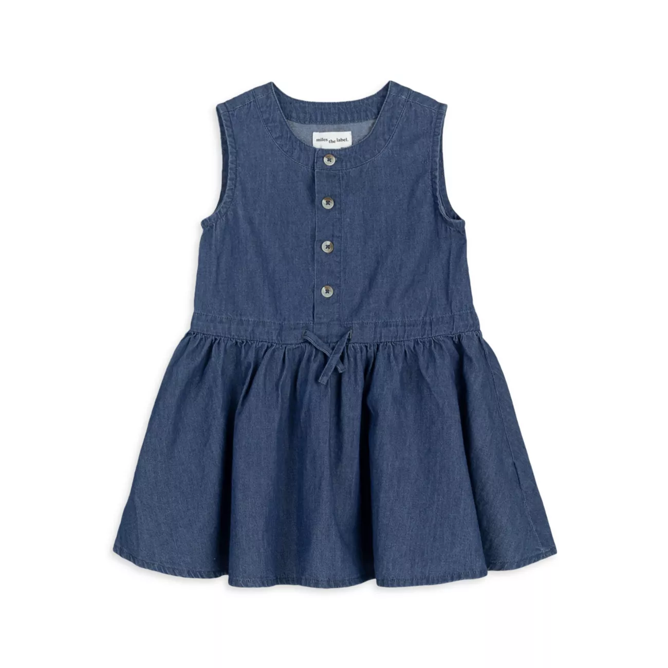 Сарафан Miles the Label Для девочек Denim Sleeveless Dress Miles the Label