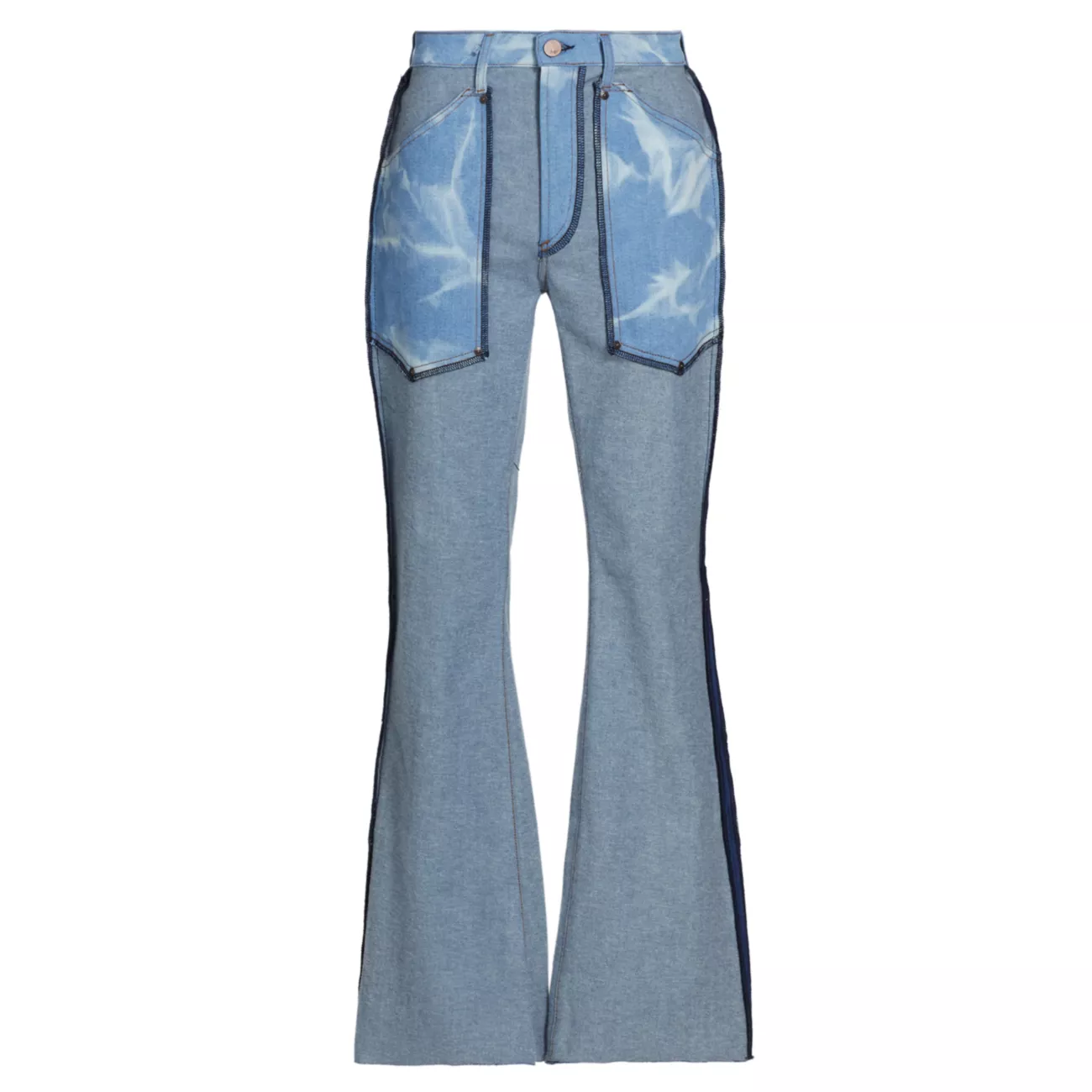 MFVLA Bleached Flare Jeans MONFRERE