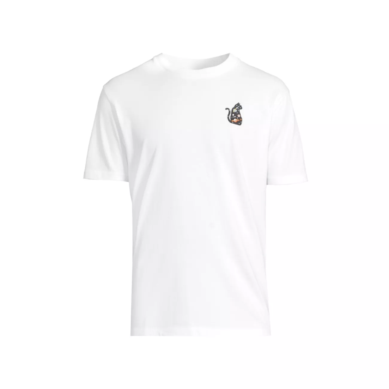Space Cat Cotton T-Shirt Percival