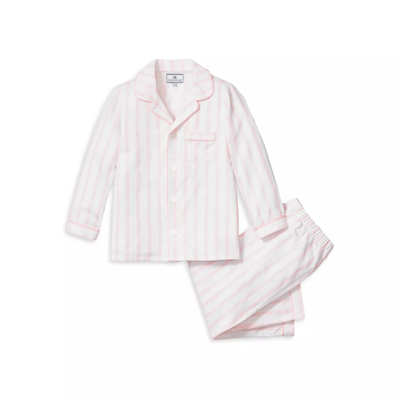 Little Girl's &amp; Girl's Striped Pajama Set Petite Plume