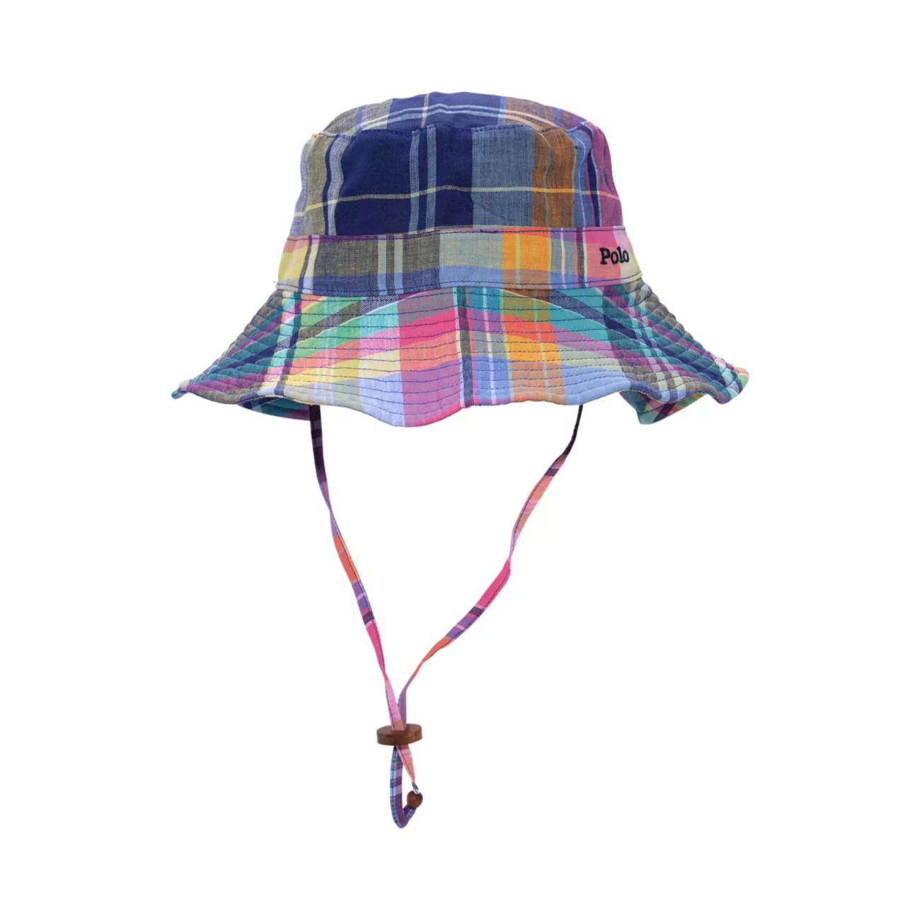Madras Plaid Bucket Hat Polo Ralph Lauren