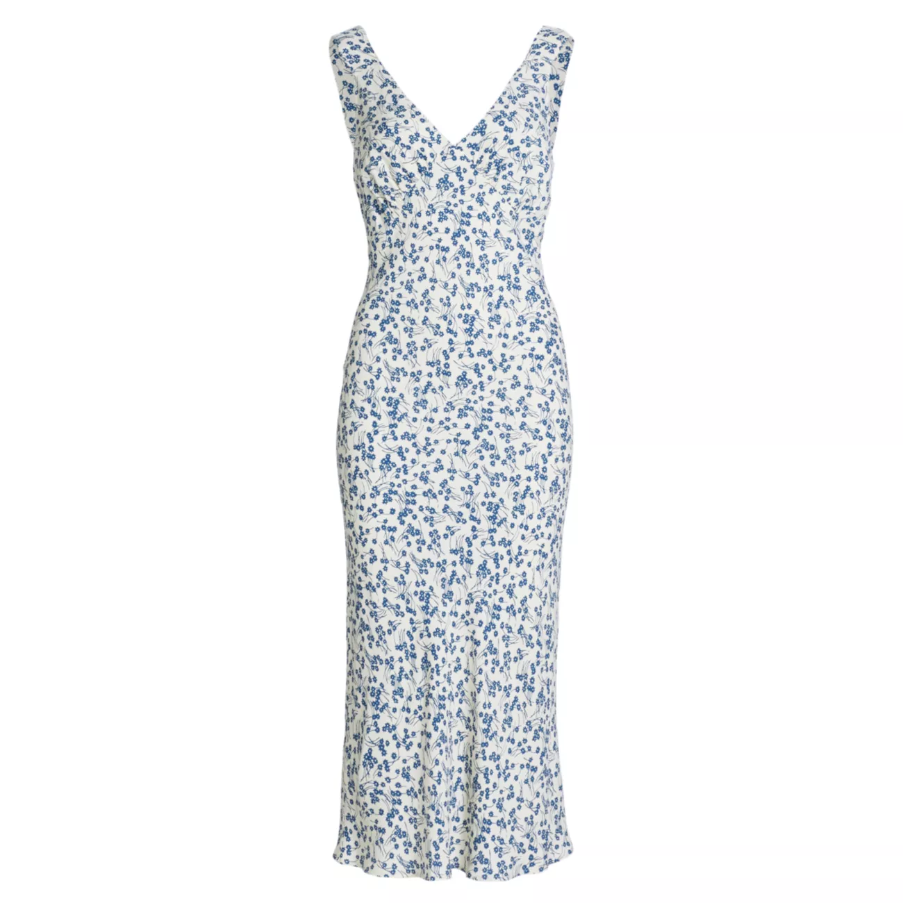 Beauden Floral Sleeveless Midi-Dress REFORMATION