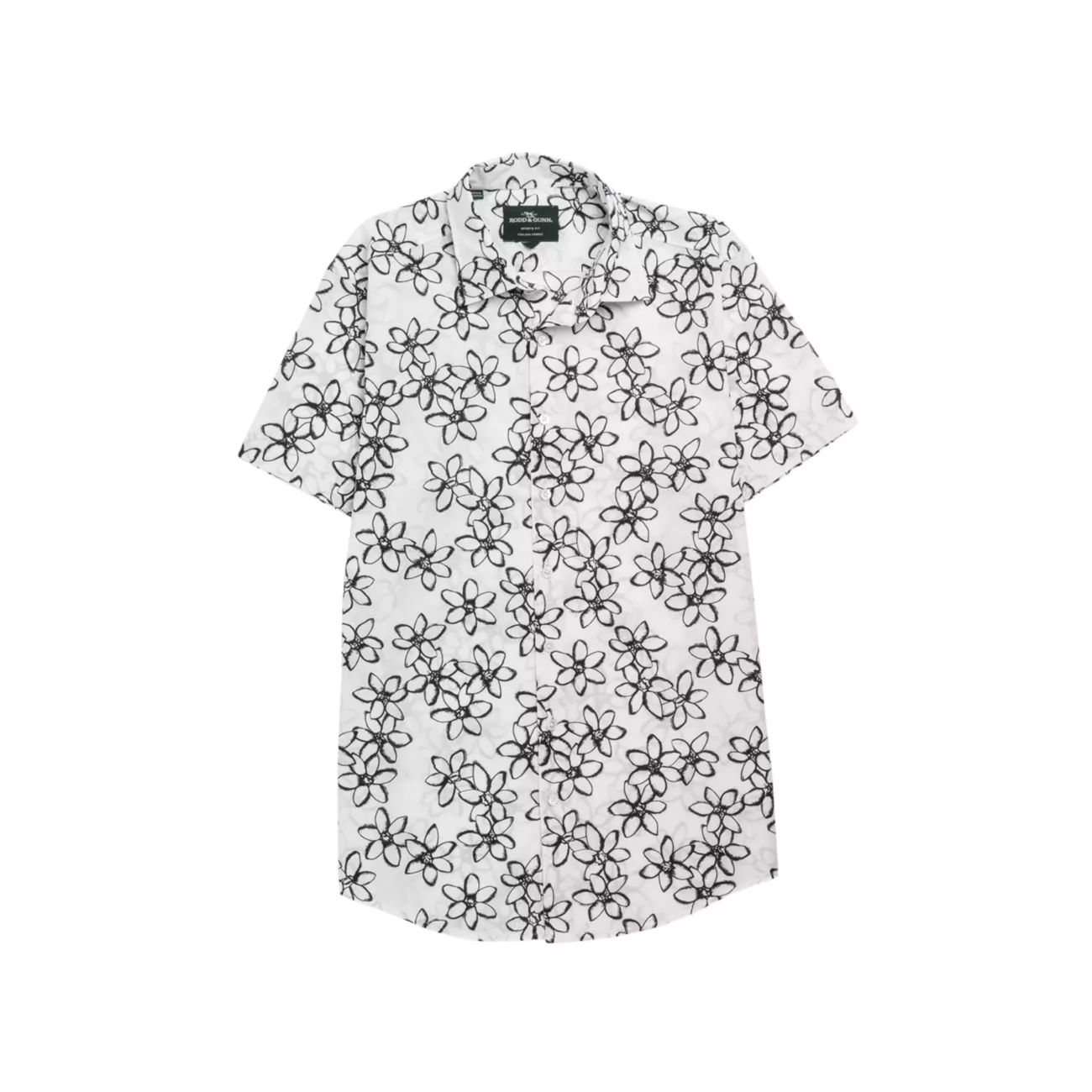 Wingrove Floral Cotton Slim-Fit Shirt RODD AND GUNN