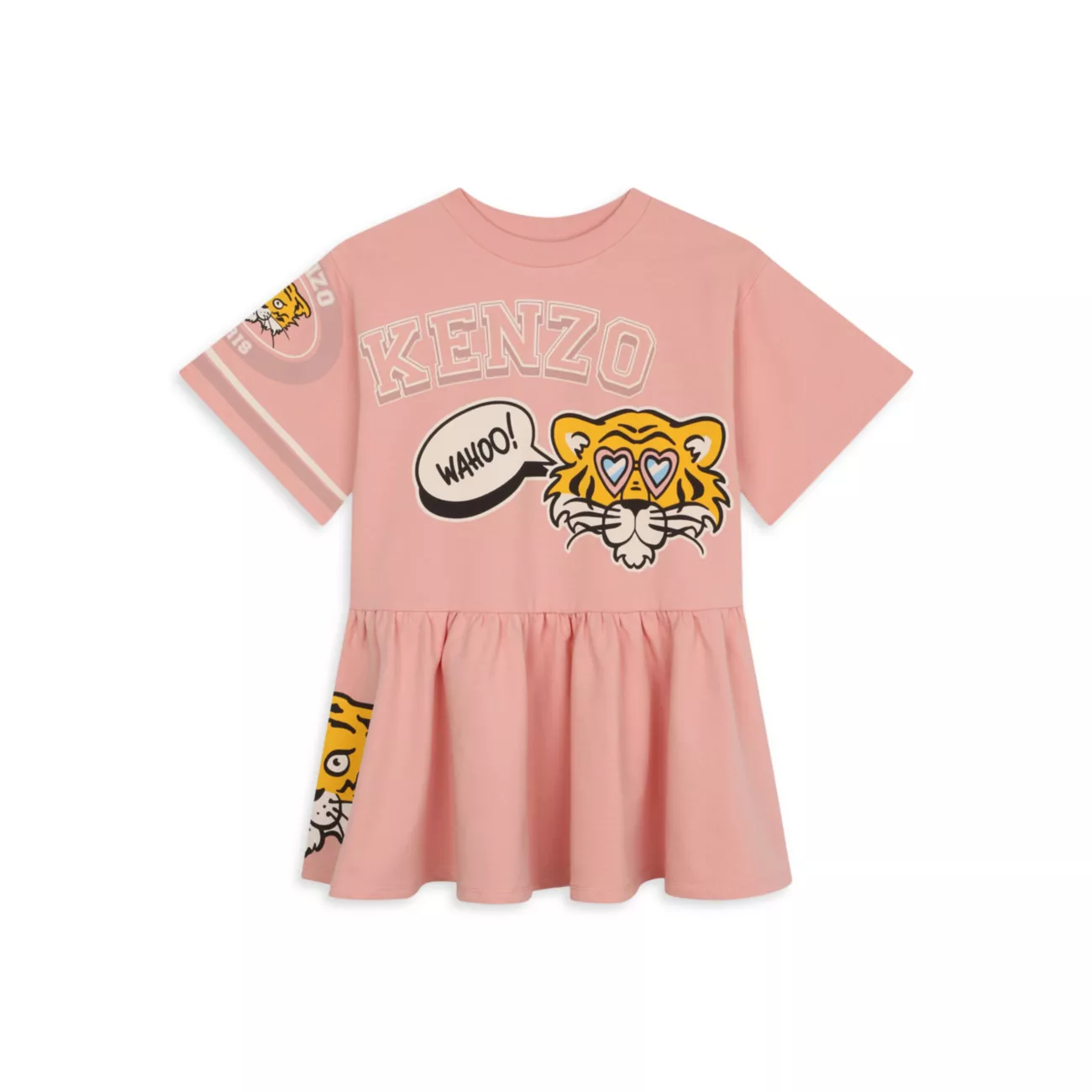 Little Girl's &amp; Girl's Graphic Cotton Dress KENZO