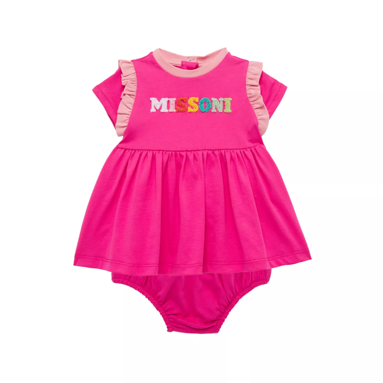 Baby Girl's Logo Jersey Dress Missoni