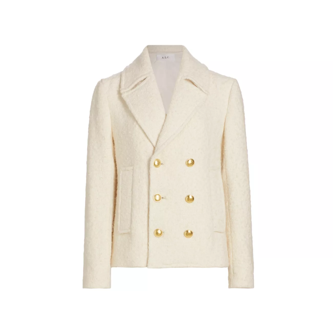 Kensington Double-Breasted Cotton-Blend Jacket A.L.C.