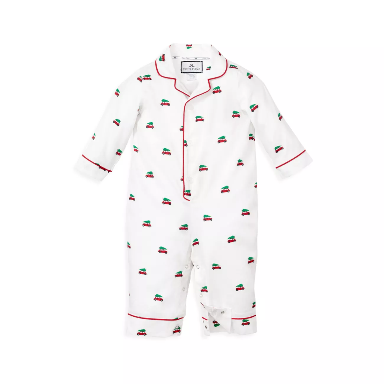 Baby's Holiday Journey Pajama Coveralls Petite Plume