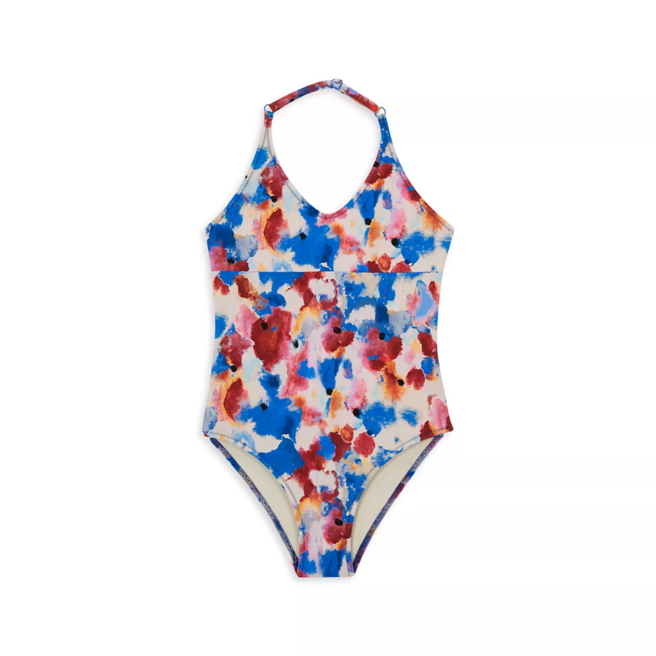 Little Girl's &amp; Girl's Flowers In The Sky One-Piece Swimsuit VILEBREQUIN