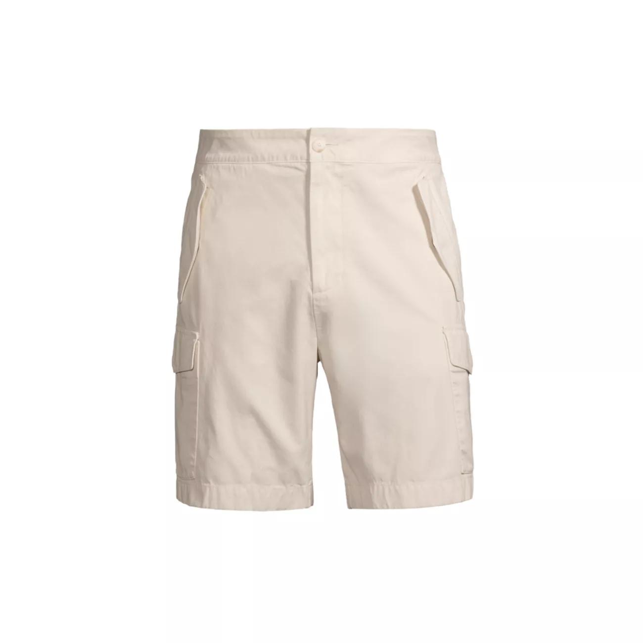 Garment-Dyed Cotton Cargo Shorts Vince