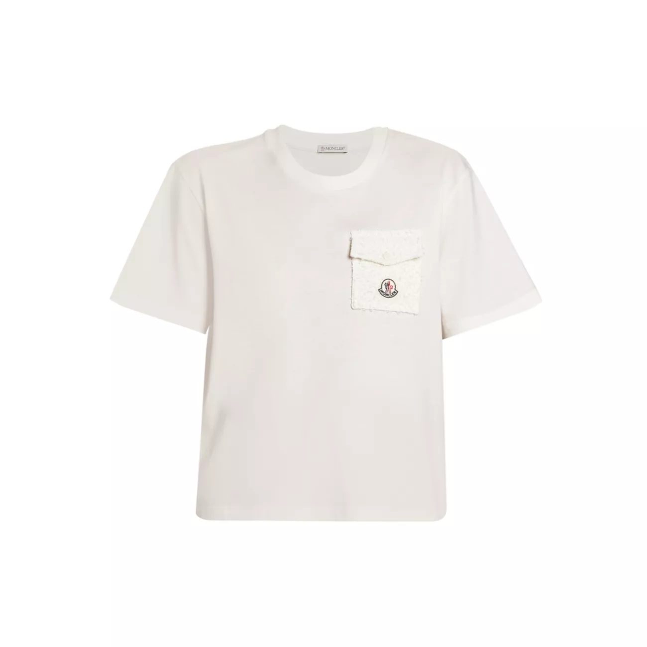 Logo Cotton-Blend Short-Sleeve T-Shirt Moncler