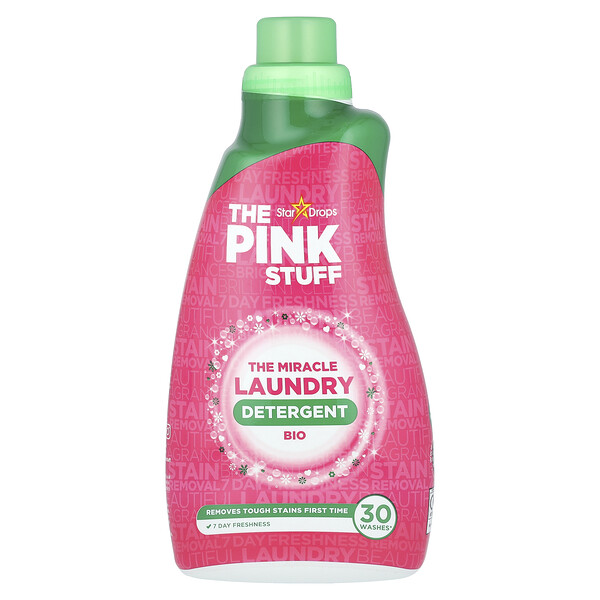 The Miracle Laundry Detergent, Bio, 32.5 fl oz (960 ml) The Pink Stuff