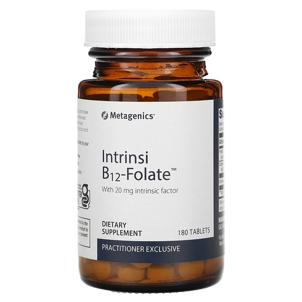 Intrinsi B12-Folate, 180 Tablets Metagenics