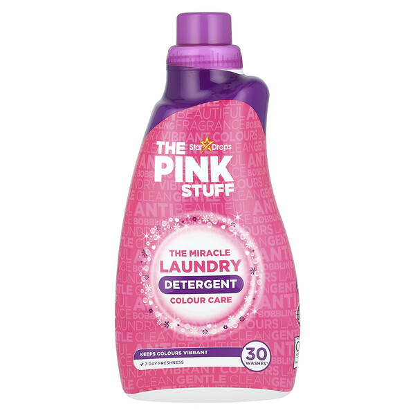 The Miracle Laundry Detergent, Colour Care, 32.5 fl oz (960 ml) The Pink Stuff