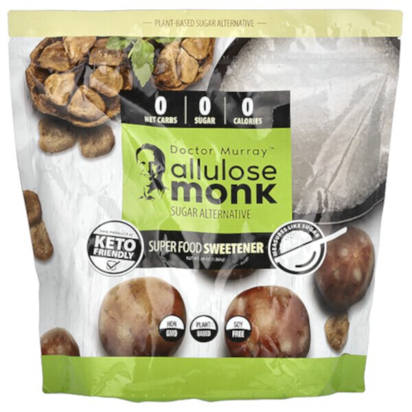 Allulose Monk, Sugar Alternative , 48 oz (1.36 kg) Dr. Murray's
