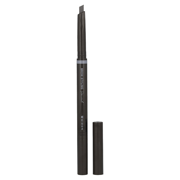 Brow Styling Pencil, Gray, 0.01 oz (0.35 g) Mizon