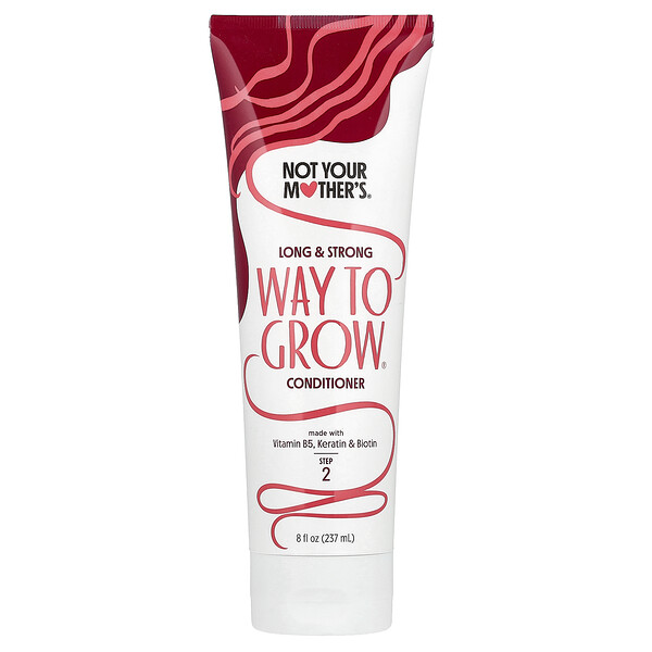 Way To Grow, Long & Strong Conditioner, 8 fl oz (237 ml) Not Your Mother's