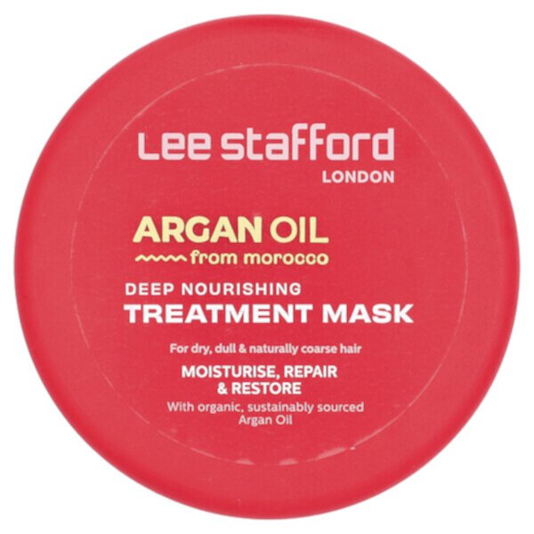 Argan Oil From Morocco, Deep Nourishing Treatment Mask, 6.7 fl oz (200 ml) Lee Stafford