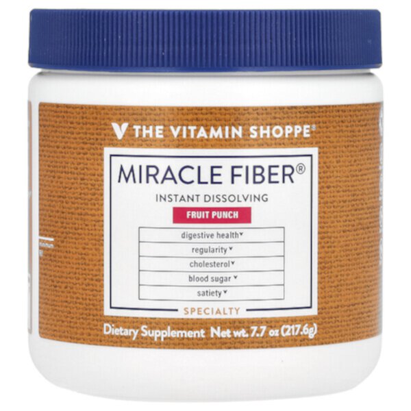 Miracle Fiber, Fruti Punch, 7.7 oz (217.6 g) The Vitamin Shoppe