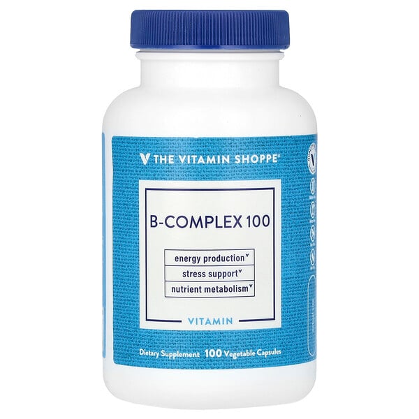 B-Complex 100, 100 Vegetable Capsules The Vitamin Shoppe