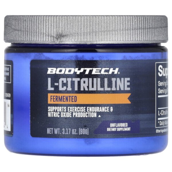 L-Citrulline, Fermented, Unflavored, 3.17 oz (90 g) BodyTech