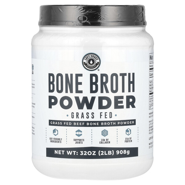 Bone Broth Powder, 32 oz (908 g) Left Coast Performance
