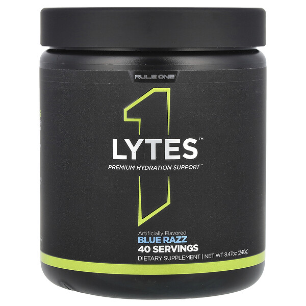 Lytes, Blue Razz, 8.47 oz (240 g) Rule One Proteins