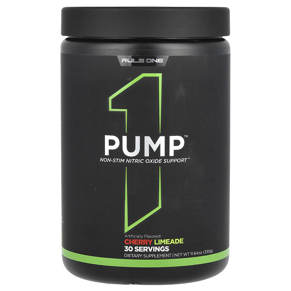Pump, Cherry Limeade, 11.64 oz (330 g) Rule One Proteins