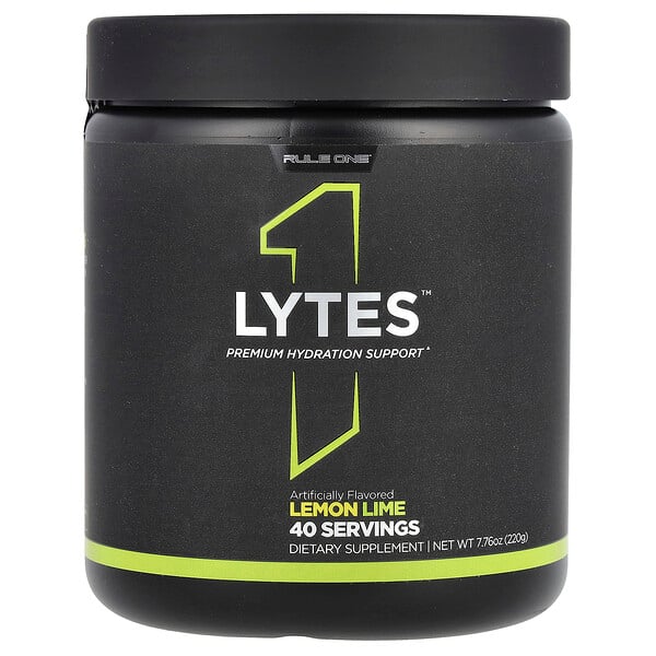 Lytes, Lemon Lime, 7.76 oz (220 g) Rule One Proteins