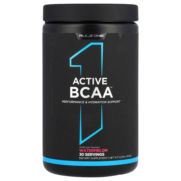 Active BCAA, Watermelon, 14.29 oz (405 g) Rule One Proteins
