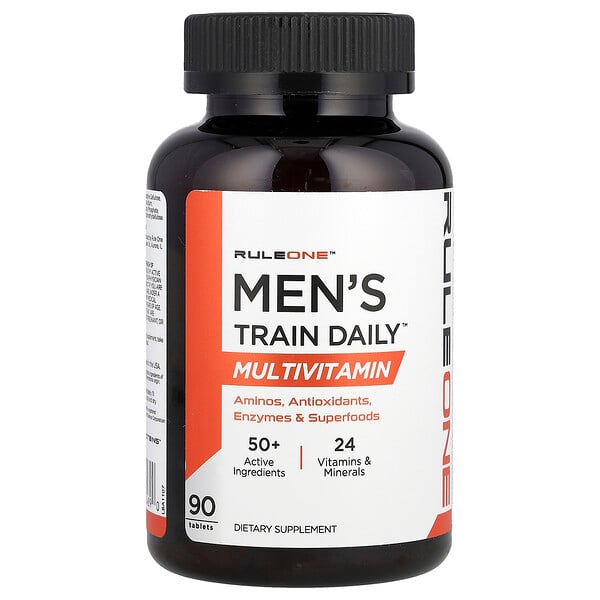 Men's Train Daily, Multivitamin, 90 Tablets Rule One Proteins
