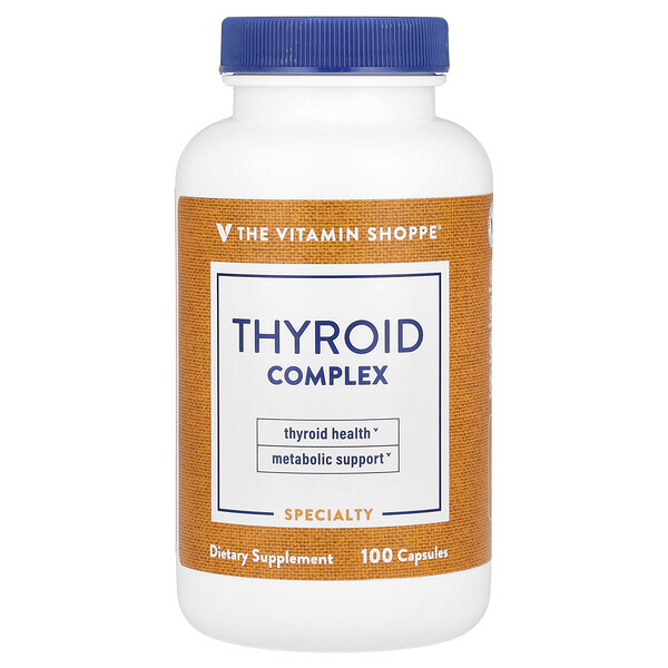 Thyroid Complex , 100 Capsule The Vitamin Shoppe