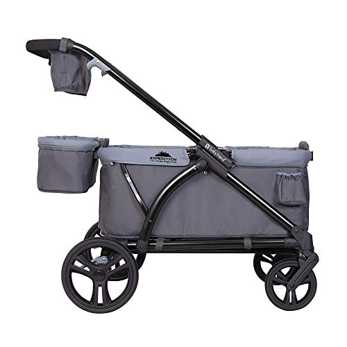 Baby Trend Expedition 2-in-1 Stroller Wagon PLUS, Ultra Grey Baby Trend