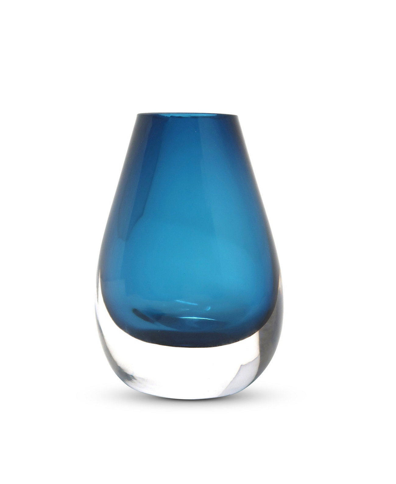 Blue Glass Bud Vase Vivience