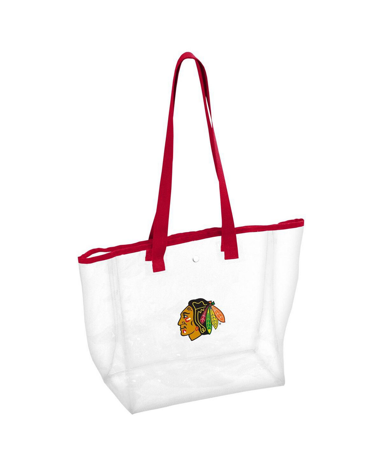 Сумка тоут Logo Brand Women's Chicago Blackhawks Stadium Clear Logo Brand