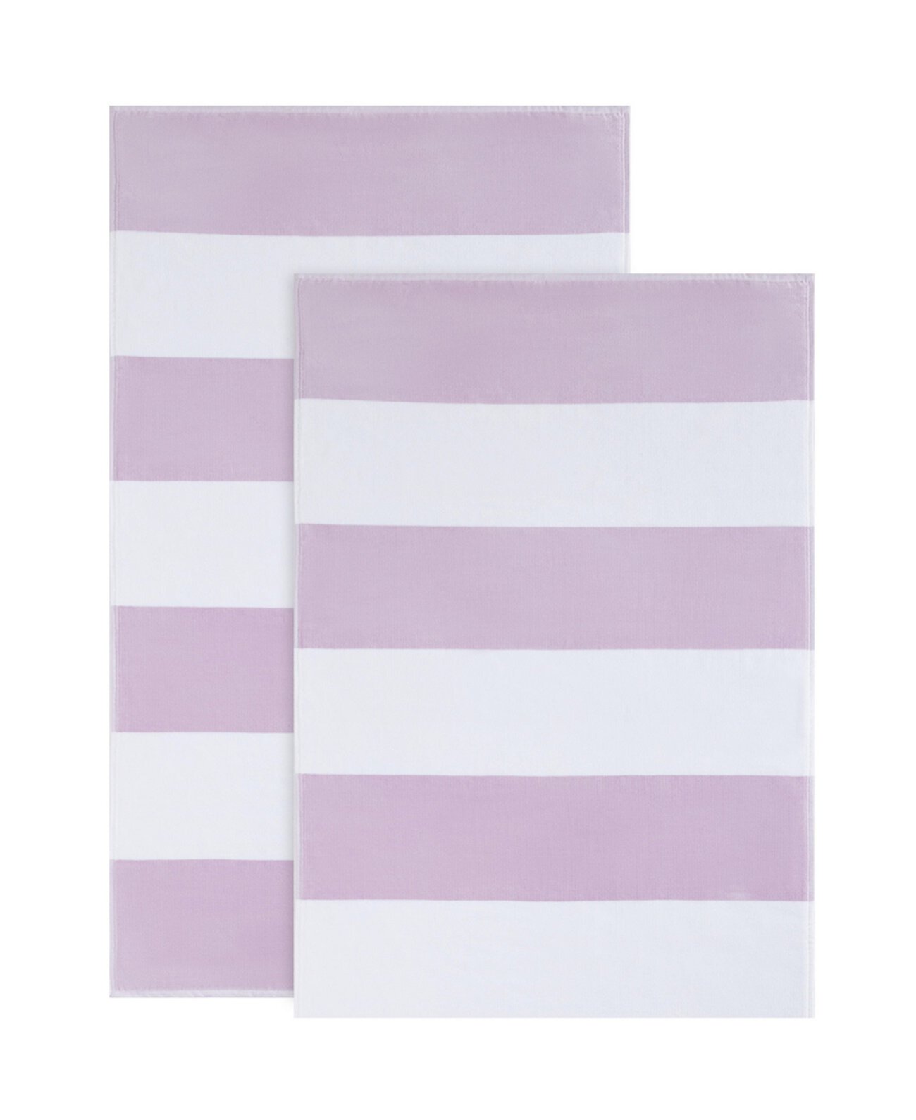 Poolside Terry Yarn Dyed Stripe Beach Towel 2-Pc. Set, 70" x 40" Calvin Klein