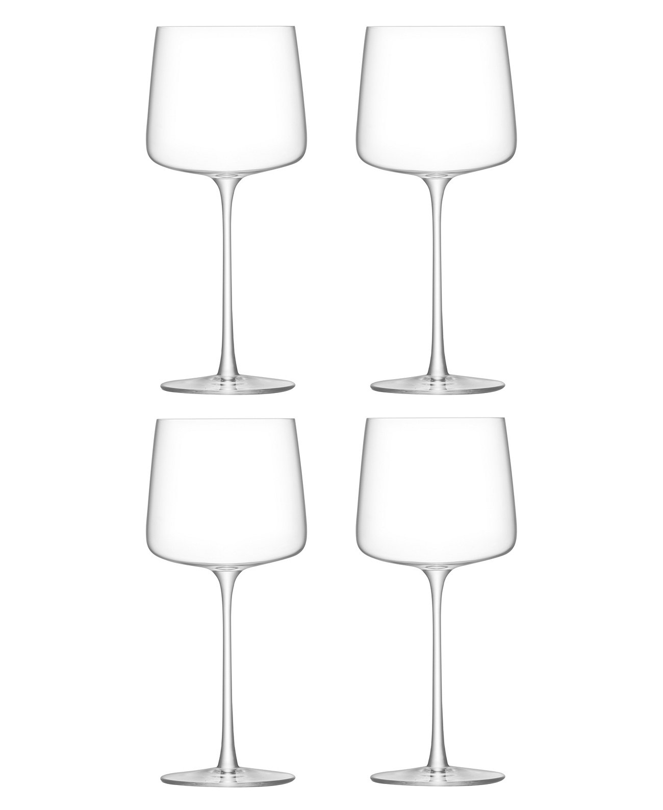 Metropolitan Wine Glass 14oz Clear x 4 LSA International