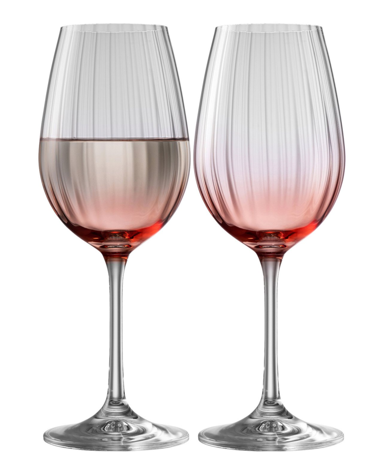 Galway Crystal Erne Wine Glasses, Set of 2 Belleek