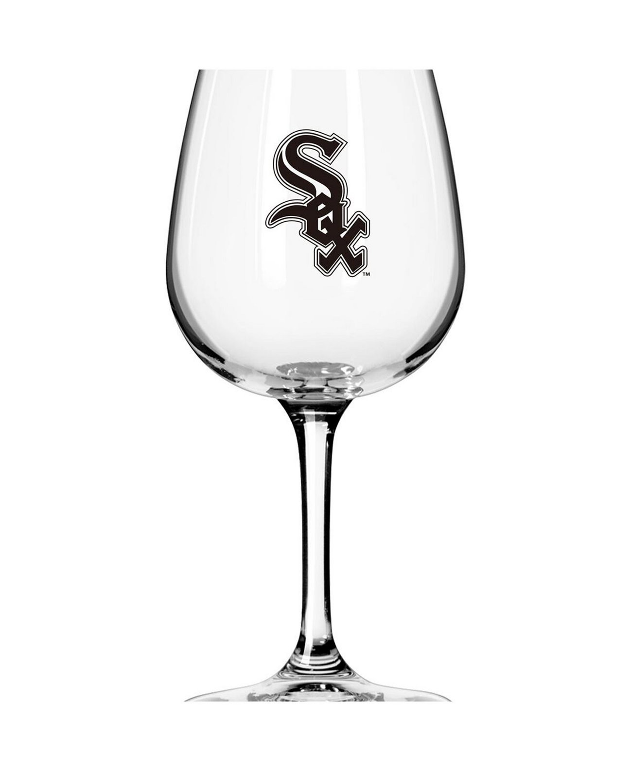 Chicago White Sox 12 Oz Game Day Stemmed Wine Glass Logo Brand