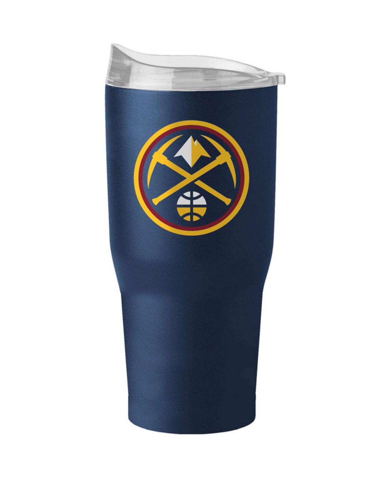 Denver Nuggets 30 Oz Flipside Powder Coat Tumbler Logo Brand