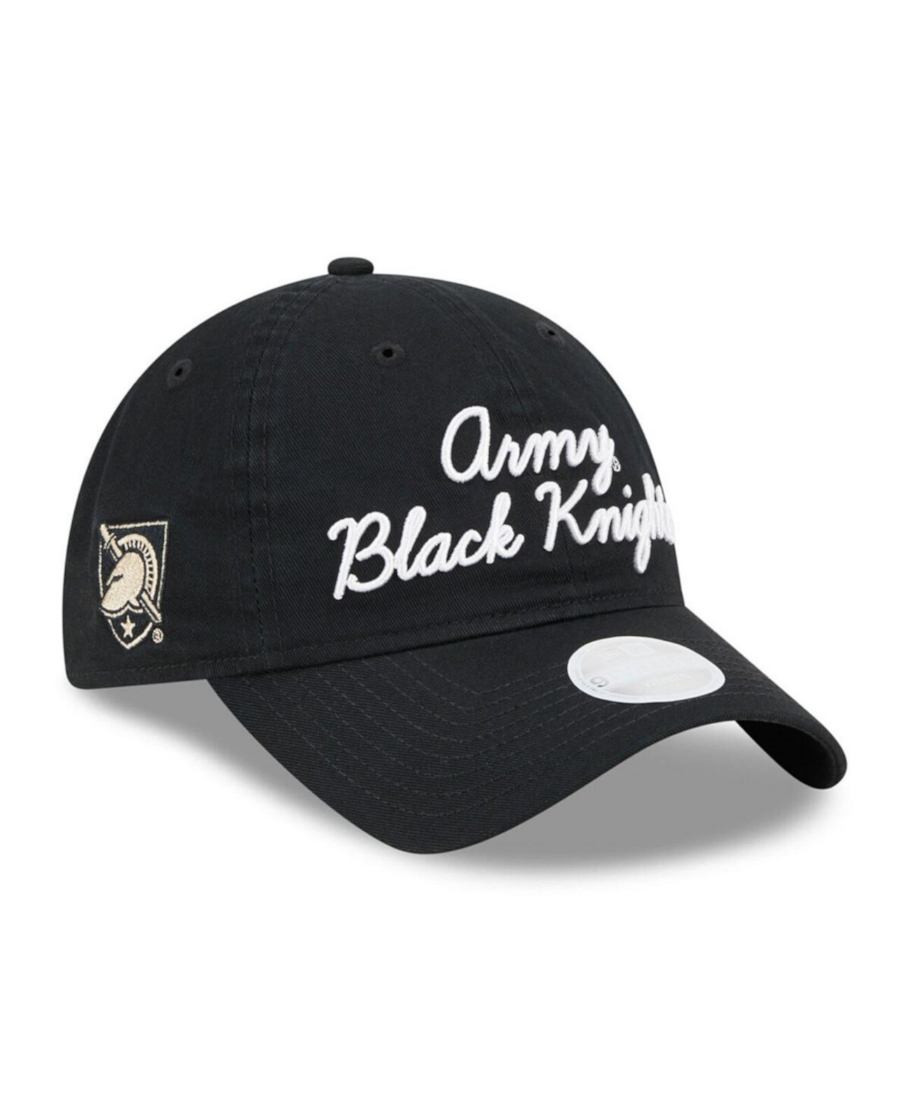 Women's Black Army Black Knights Script 9TWENTY Adjustable Hat New Era
