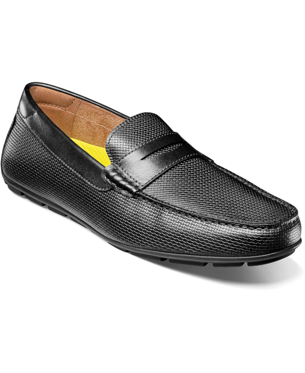 Мужские лоферы Florsheim Moc Toe Penny с комфортной стелькой и резиновой подошвой Florsheim