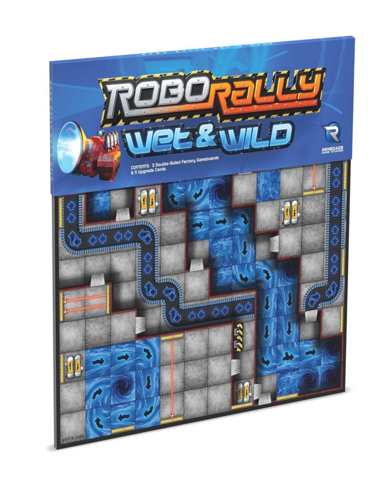 - Robo Rally - Wet Wild Expansion Board Game Renegade Game Studios
