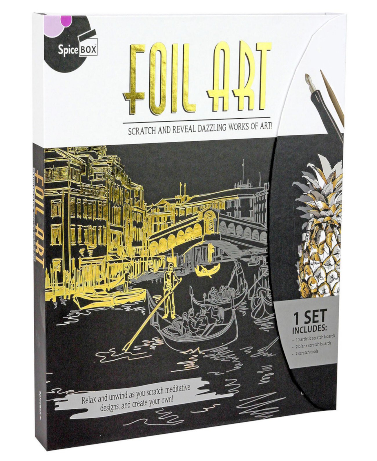 Sketch Plus - Foil Art Craft Kit Spicebox