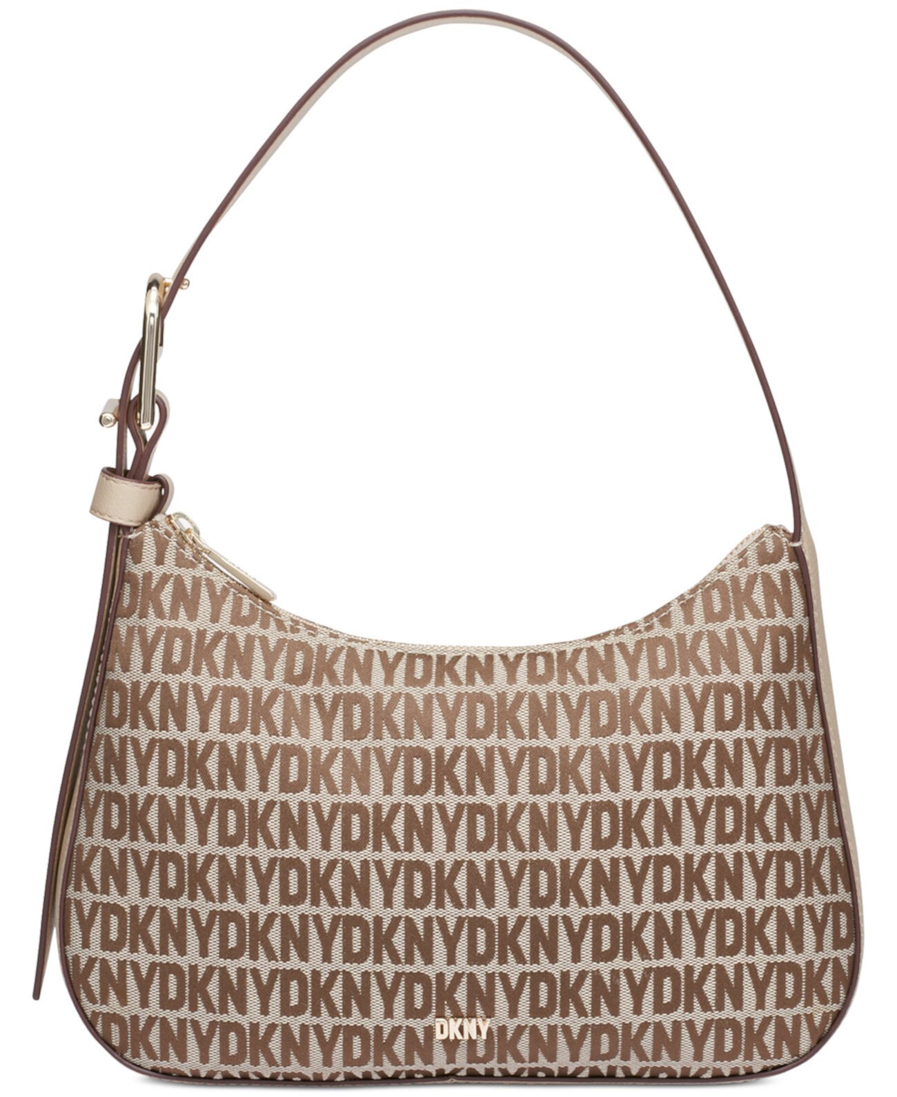 Deena Monogram Top Zip Small Shoulder DKNY