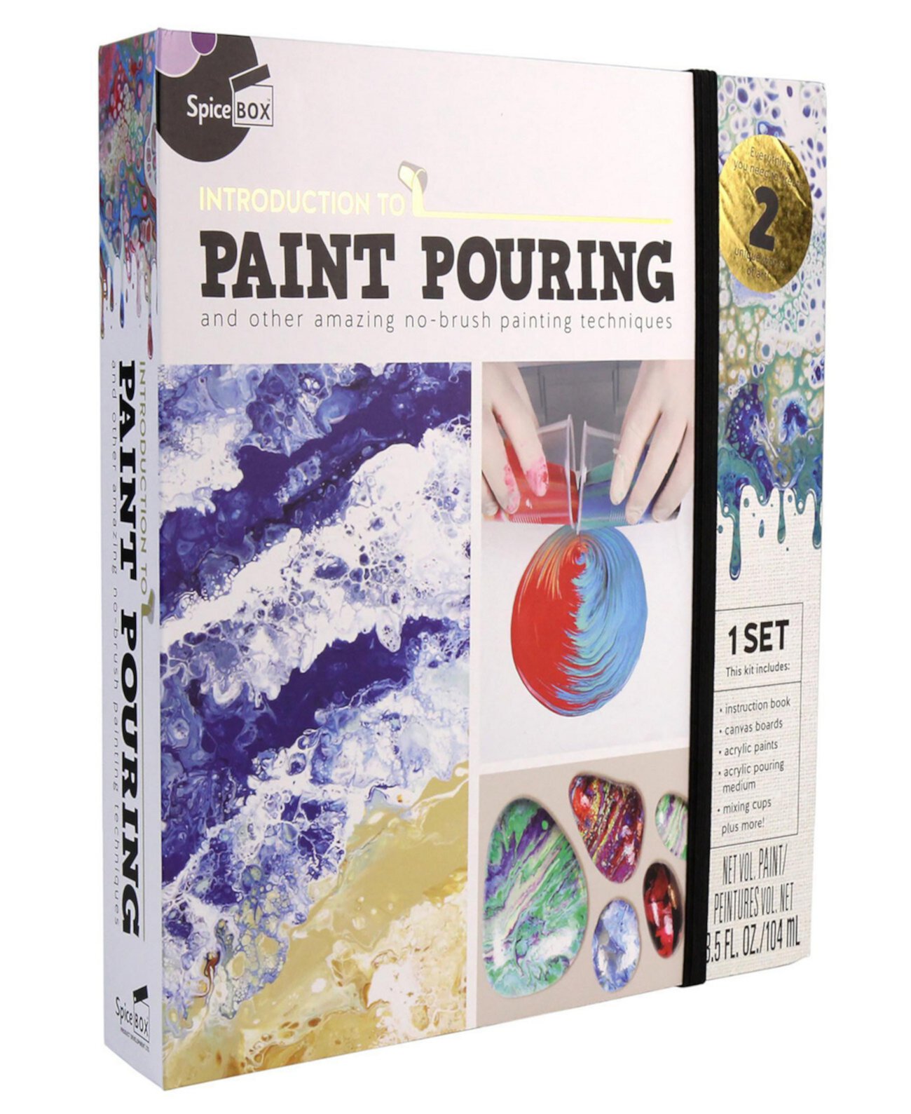 Introduction to - Paint Pouring Craft Kit Spicebox
