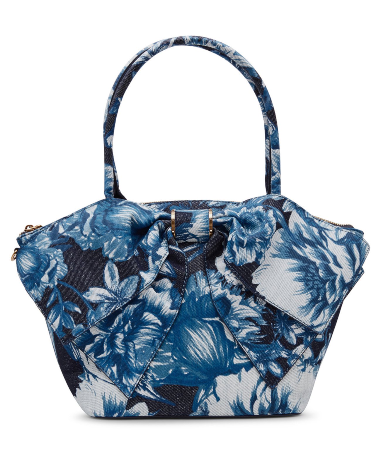 Denim Bow-Nanza Tote Betsey Johnson