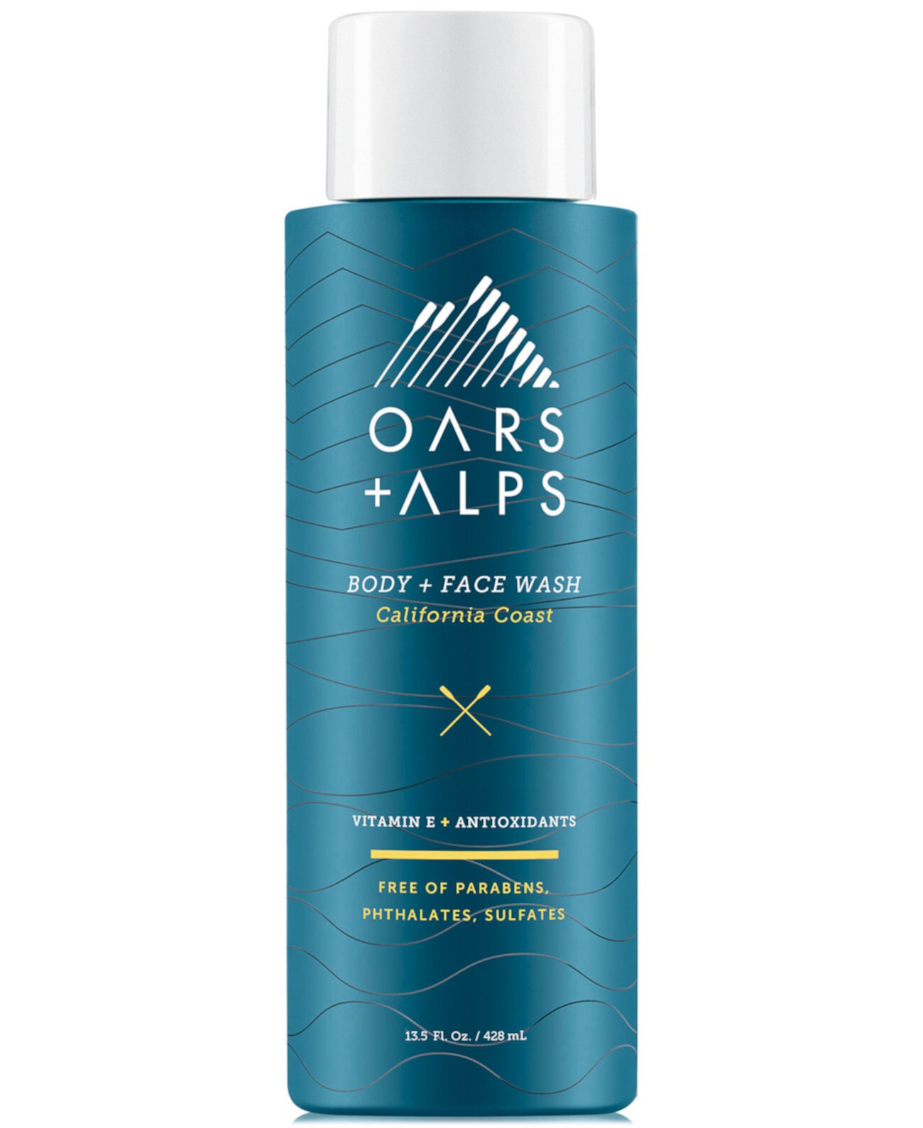 California Coast Body + Face Wash, 13.5 oz. Oars + Alps