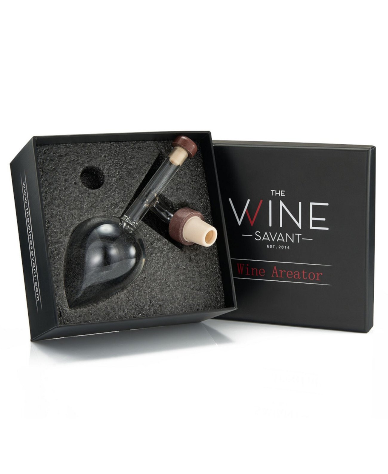 Italian Wine Aerator and Decanter, Oenophile Gift, with Gift Box The Wine Savant