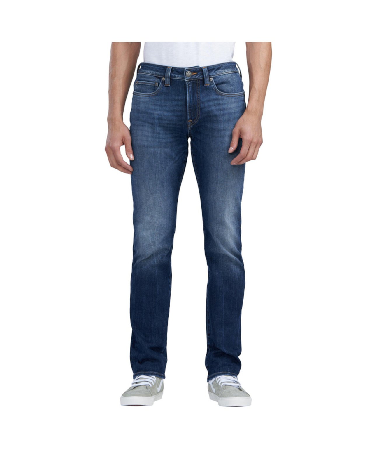 Buffalo Men's Straight Six Veined Jeans Buffalo